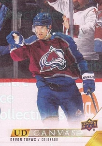 2022-23 Upper Deck Canvas #24 Devon Toews - Picture 1 of 1