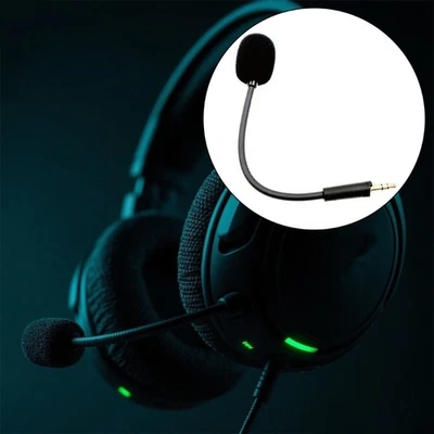 Gaming Microphone Noise Cancellation Flexible Arm Headset Mic for BarracudaX - Image 1 of 4
