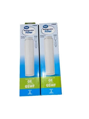2 Great Value Refrigerator Filters Model No. GVF035 Compatible With GE repl GSWF - Image 1 of 2