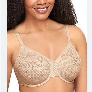 Wacoal 857210 Visual Effects Minimizer Bra 32G US Tan - Picture 1 of 4