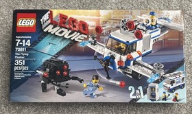 70811 FLYER FLUSHER lego movie legos set truck plumber outhouse NEW RETIRED RARE