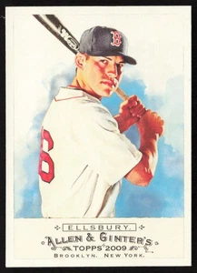 2009 Topps Allen & Ginter Jacoby Ellsbury #11 Boston Red Sox - Picture 1 of 2