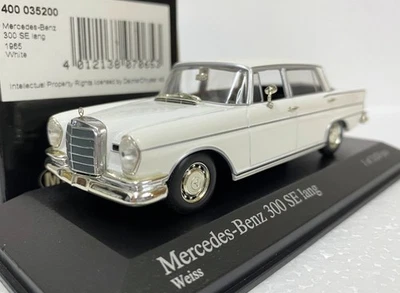 Minichamps Mercedes Benz 300 SE Lang Long 1965 diecast 1:43 scale model car - Image 1 of 4