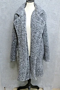 Love Tree Coat Womens Medium Faux Fur Sherpa Teddy Long Jacket Warm Polyester - Picture 1 of 17