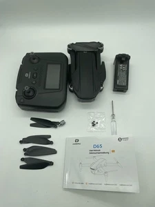 Drone GPS DEERC D65 4K con cardán de 2 ejes - probado - Imagen 1 de 10