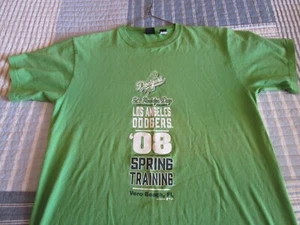 2008 Los Angeles Dodgers St. Paddys Day Spring Training T-Shirt Vero Beach - Picture 1 of 5