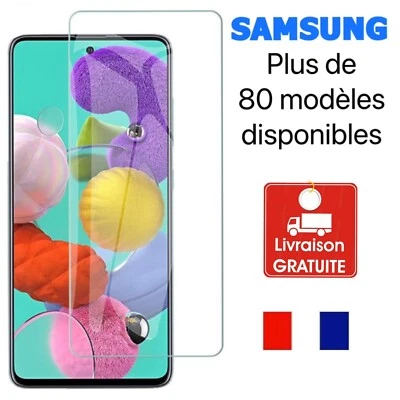 Vitre Verre Trempe Film Protection écran Samsung A16 A23 A34 A21 A52 A54 A21 S24 - Photo 1/4