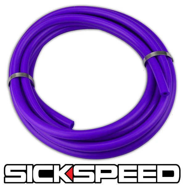 3 METERS PURPLE SILICONE HOSE FOR HIGH TEMP VACUUM ENGINE BAY DRESS UP 4MM P2 - Image 1 of 1