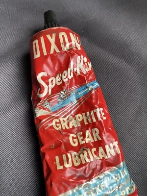 Tubo lubricante de colección Dixon Speed King para paseo en cohete fueraborda bote a motor años 1950-60’s Foto 1 de 4