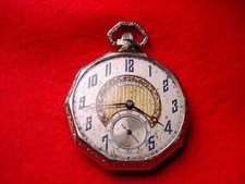 ILLINOIS WATCH CO 12 SIZE 19 JEWEL OPEN FACE JAMES A GARFIELD MODEL 3!!   #277