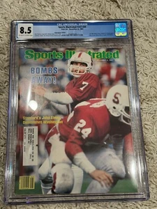 Sports Illustrated Magazine November 8, 1982 John Elway 1st Cover Graded CGC 8.5 - Picture 1 of 2