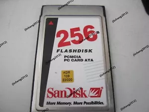 SanDisk 256 MB PCMCIA PC Karte ATA - Bild 1 von 1