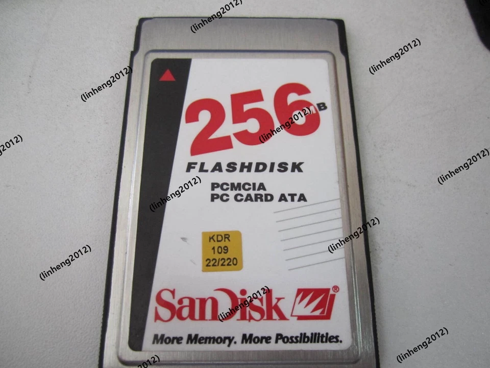 SanDisk 256mb PCMCIA PC Karte ATA - Bild 1 von 1
