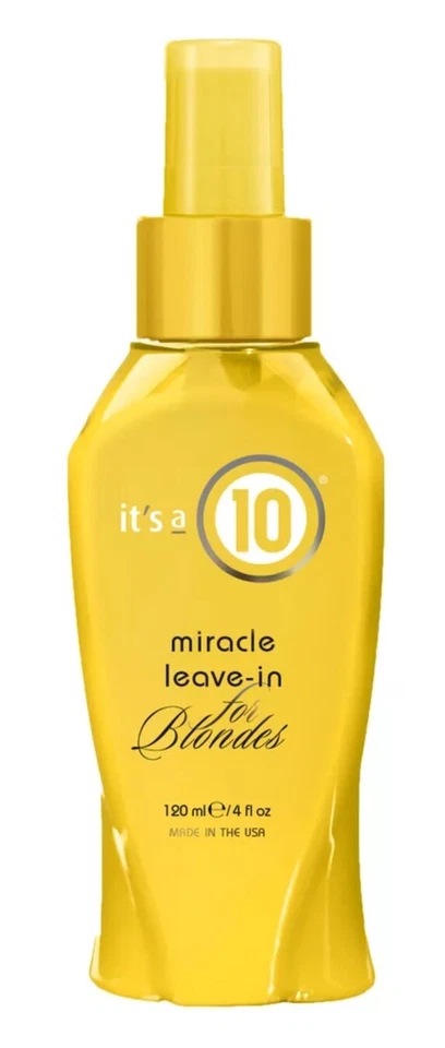 It's a 10 Miracle Leave-In Conditioner for Blondes 4oz NEW! FREE SHIPPING! - Image 1 of 1