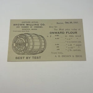 US SC UX22 Boston MA 10-25-10 6:30PM Preprint Barrel illus. #A106 - Picture 1 of 2