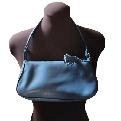 Bolso de mano vintage azul bebé Tommy Hilfiger silla lateral superior cremallera nuevo de Lote Antiguo Foto 1 de 4