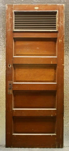 7 avail 32"x79"x1.75" Antique Vintage Old SOLID Wood Wooden Interior Door Panels Cover