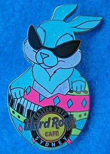 SYDNEY EASTER BLUE BUNNY RABBIT HATCHING EGG SERIES 2012 Hard Rock Cafe PIN LE - Picture 1 of 1