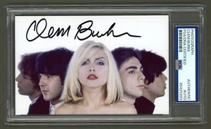 Clem Burke Signed Photo (PSA) Blondie Drummer Musician 70s 80s Pop Punk Band - Picture 1 of 2