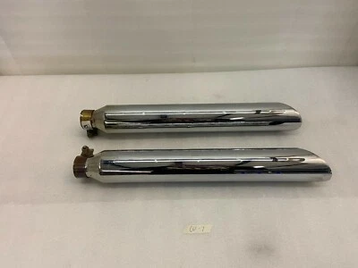 Silenciadores S&S cromados sin cordones para modelos Harley-Davidson Softail Foto 1 de 4