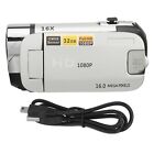 (Silver)Digital Camera 1080P 16MP 16X Zoom Compact Camera 2.4 Inch Rotating