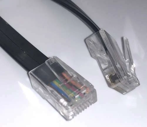 Cabo Rollover Console Preto CAB-500RJ Cisco Rj45 RJ45 M/M 7' 7 pés CAB-500RJ  - Imagem 1 de 1