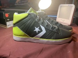 Converse CT AS Pro Leather Mid Medium Grey Men's Sneakers 135602C Size 13/ NEW ! - Picture 1 of 11