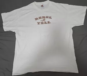 Vintage Rebel Yell Confederate XL T-Shirt The South Robert E. Lee Civil War - Picture 1 of 5