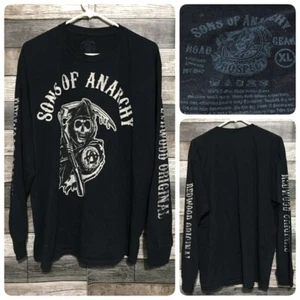 Sons Of Anarchy Redwood Original Long Sleeve Graphic T Shirt Men’s XL Black - Picture 1 of 7