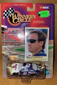 1999 Rusty Wallace #2 Ford Taurus Winners Circle 1:64 Speedweeks 99 Series - Picture 1 of 3