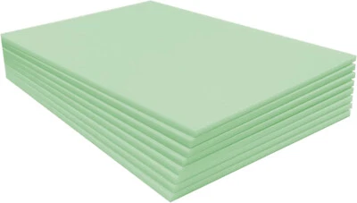 Styrodur 5 mm x 21,0 x 21,0 cm / 7 Platten XPS Modellbau Hartschaum 5mm - Bild 1 von 3