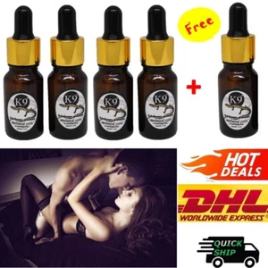 4 + 1 Free Male Enlargement Oil Growth Giant Penis Serum Sexual Supplement DHL - Picture 1 of 12