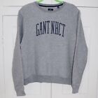Gant Sweatshirt Size Large Women’s In Grey Crew Neck L/S Pre Loved Pullover