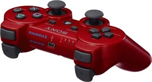 SONY PS3 DUAL SHOCK 3 WIRELESS Controller Deep Red CECHZC2J Playstation3 - Picture 1 of 4