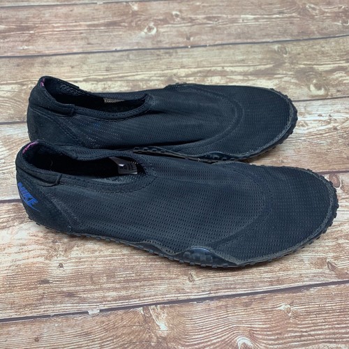 Scarpe slip on calze nere Nike Aqua Gear vintage anni 90 nuoto donna taglia 5