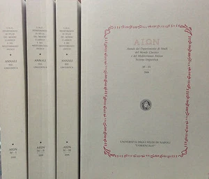  (Linguistica) ANNALI  Napoli (30-2008) - Imagen 1 de 1