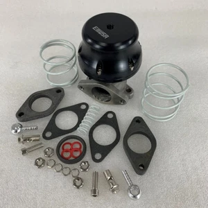 Black Adjustable Universal 38mm 2 Bolts External Turbo Wastegate T70 GT35 T4 T3 - Picture 1 of 8