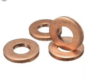 4 x Diesel Injector Washers Injector Seals - Common Rail Fuel Injectors - Picture 1 of 2
