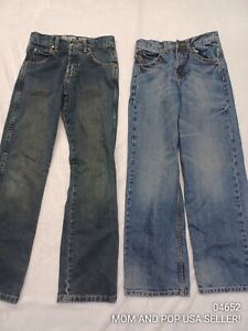 Wranglers boys Jeans size 12 Reg Regular  lot of two