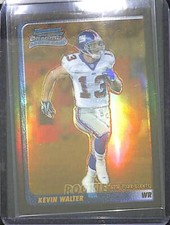 2003 Bowman Chrome Gold Refractor Rookie #217 Kevin Walter No 20 of 50
