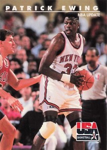 1992-93 Skybox USA Basketball Patrick Ewing #19 New York Knicks Dream Team HOF