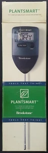 PLANTSMART - TOOLS THAT THINK - Plant Soil Measuring Device-BROOKSTONE - Vintage - Picture 1 of 12
