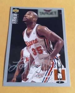 1994-95 Loy Vaught mazo superior elección coleccionistas tarjeta de firma de plata #116 - Imagen 1 de 2