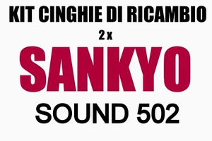 ★KIT CINGHIE DI RICAMBIO 2 x CINE PROIETTORE SANKYO SOUND 502★ - Imagen 1 de 1