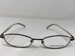 Jones New York 3401 Brown 49-18-135 Full Rim Eyeglasses Frame !345 - Picture 1 of 8
