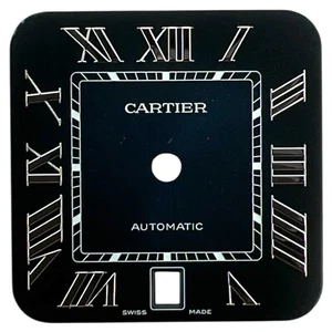 Original Cartier Santos 39,8 mm römisches Zifferblatt blau WSSA0030 - Bild 1 von 4