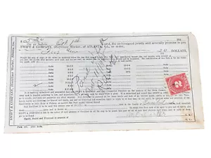 Factura con sello Swift & Company Fertilzer Works de colección de 1915 - Imagen 1 de 7