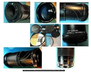 Vivitar 28-210 3.5-5.6 Macro focusing Zoom Lens. Canon FD Mount +Caps + Filter - Picture 1 of 9