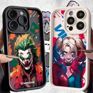 Funda silicona suave a prueba caídas con diseño de Joker Comic iPhone 11 12 --- - Photo 1 sur 32