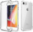 Apple Iphone Anti Shock Tpu Transparent Case Cover For 5/6/7/8/xr/x/xs/xs Max